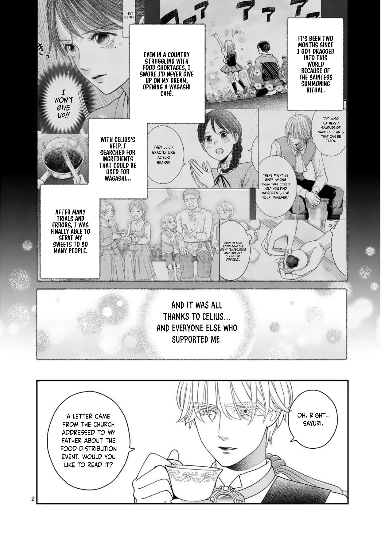 Got summoned to another world by accident, so I’ll just make Japanese sweets. Chapter 7 - . Page 2